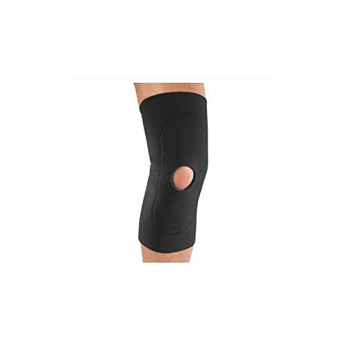 DJO 79-82017 Procare Sport Knee Sleeve, Open Patella, Large, 20.5" - 23" Size, 13" Length