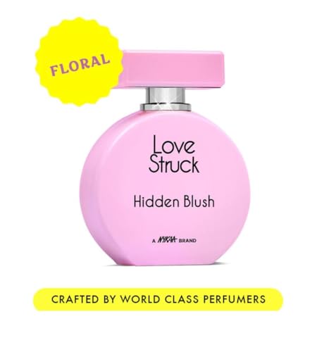 Image of Nykaa Love Struck Hidden Blush Eau De Parfum for Women - Long Lasting Floral, Fruity & Musky Fragrance - 50 ml