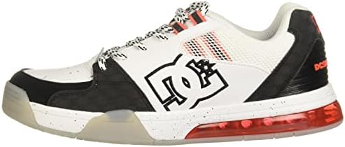 DC Men's Versatile Le Low Shoe Skate, White/Black/Blue, 11 | Image 7