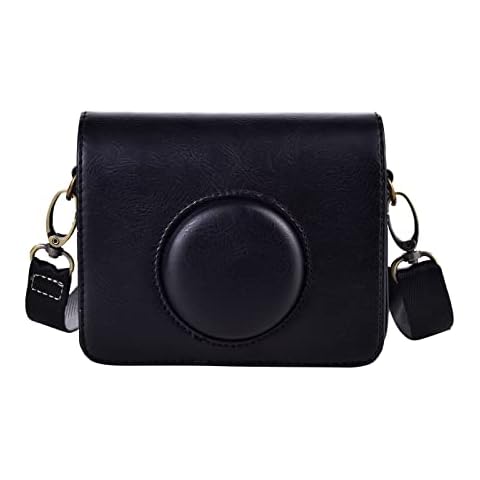 Rieibi Mini EVO Kameratasche, Retro PU Leder Hülle Schutzhülle Cover