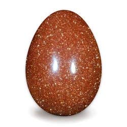 Red Goldstone Crystal Egg ~48mm