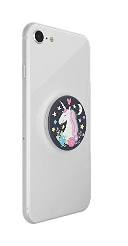PopSockets PopGrip avec top interchangeable, le support et grip polyvalent Unicorn Dreams