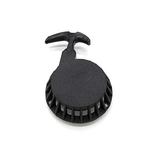 Namvo Motorrad Auto Easy Pull Starter, schwarzes Aluminium Startteil für 47CC 49CC Mini Pocket Dirt Bike Minimoto ATV Quad