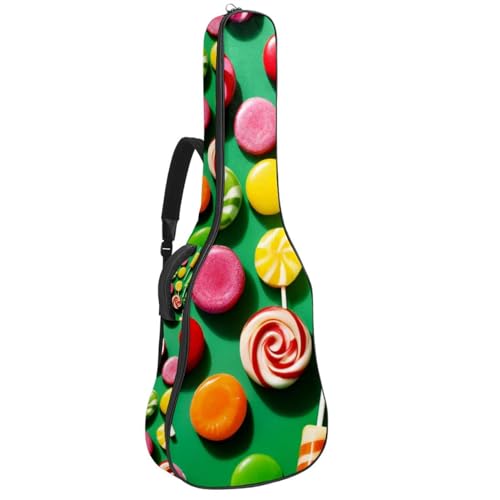 Sac pour guitare acoustique avec compartiment accessoires et protection étanche 42.9in