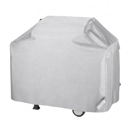 Grill Cover for Coleman NXT 300 Table Top 3-Burner, Outdoor BBQ Grill Cover with Drawstring, Dust Rain Sun Protection, Oxford Heavy Duty Patio Grill Cover,B Grey