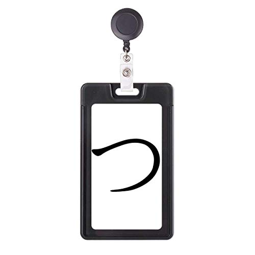 Étui pour badge japonais Hiragana TSU porte-carte enrouleur rigide