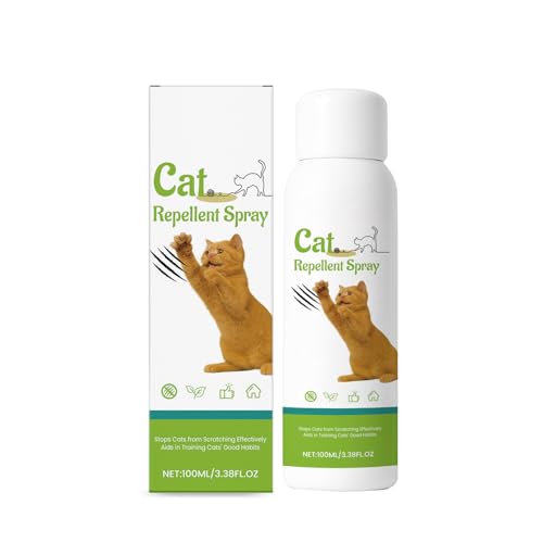 Spray Protector Antiarañazos Para Muebles,Ayuda De Entrenamiento Antiarañazos,Que Deja De Rascarse,Para Interior Exterior Alfombra Sofá,100ML