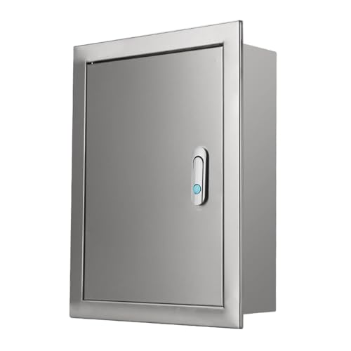 Boîte de jonction intégrée en acier inoxydable 304 étanche avec serrure 30x40x15cm