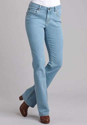 ellos Plus Size Bootcut 5-Pocket Jeans4