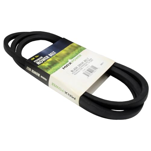 Maxpower 336317 Blade Drive Belt for Craftsman Husqvarna, Poulan OEM # 174883, 532174883, 531300767, Black