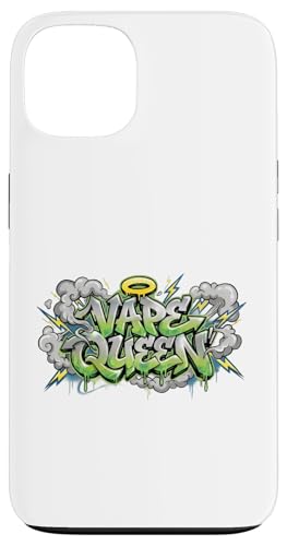 Vape Queen Funny Vaping���D�� �X�}�z�P�[�X iPhone 13 �p