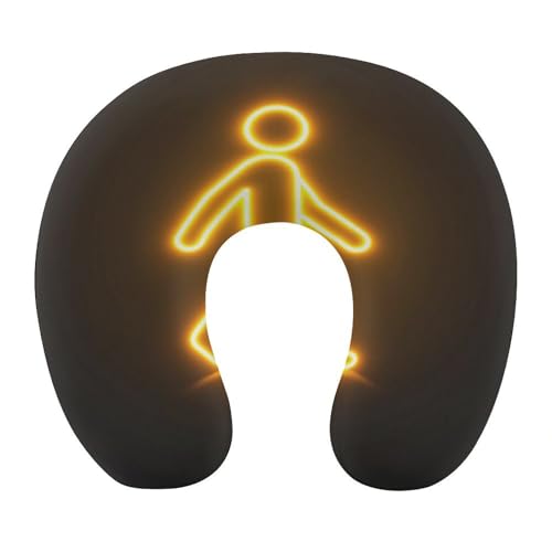 Almohada de viaje de espuma viscoelástica lavable miniatura 1