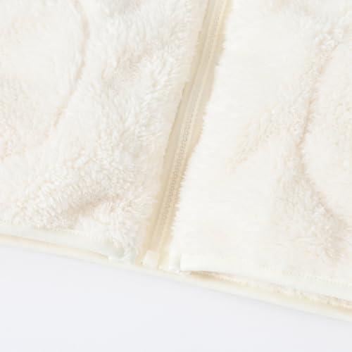 Hotfiary Kid Polar Fleece Jackets Toddler Boys Girls Fall Spring Coats with Standing Collar Full-Zip Mock Jacket for 12M-8Y3