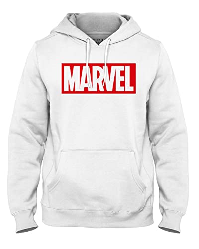 Sweatshirt à Capuche Homme Marvel Press Memarcosw031 en Molleton Doux