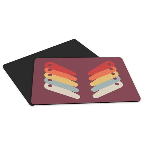 Dessous de table caoutchouc rouge flipper de grand format pour protection de table billard - 5