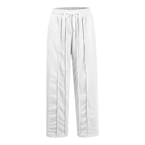 Pantalon de jogging blanc femme L fluide anti compression - 5