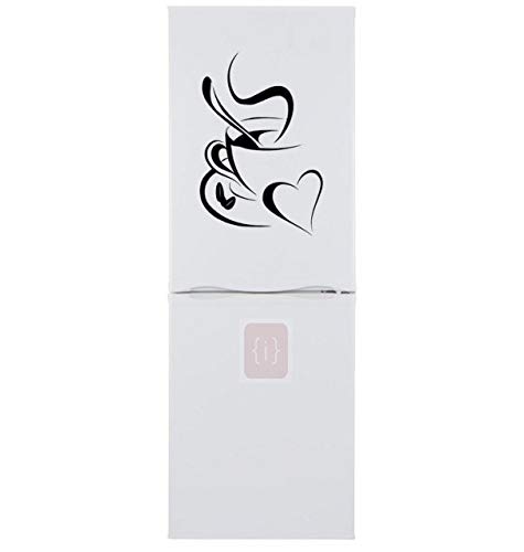 ISEE 360® Refrigerator Or Fridge Sticker Love for Kitchens Hotel Restaurant Home Canteen Hotel Shops Vinyl Decal Black L X H 23.00 x 30.00 Cm ISEE 360® Refrigerator Or Fridge Sticker Love for Kitchens Hotel Restaurant Home Canteen Hotel Shops Vinyl Decal Black L X H 23.00 x 30.00 Cm