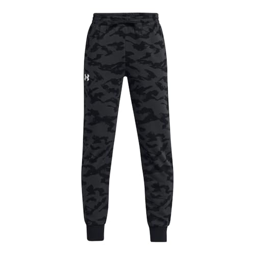 Under Armour Boys' Rival Fleece Printed Joggers