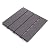 Artibetter 3pcs Teak Slat Indoor All Interlocking Floor Composite Use Backyard Area Grey Backyards Poolside Outdoor Striped Oiled Weather Flooring