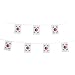 LoveVC South Korea Flag, 100 Feet South Korean Flag National Country World String Flags Banners,International Party Decorations Supplies for World Cup,Olympics,Sports Clubs