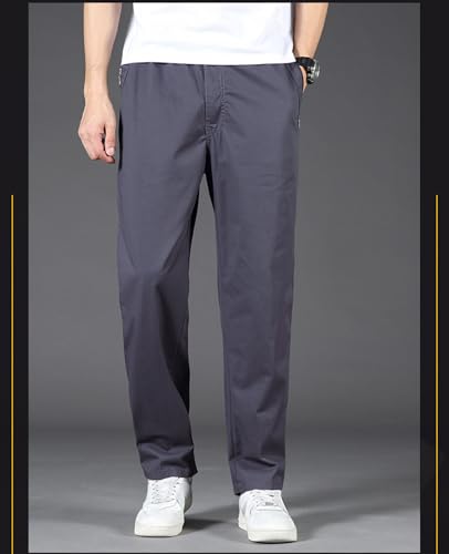 Bromute Puliam Mens Stretch Pants, Easetactic - Flex Fit Zipper-Pocket Durable Pants Men's Stretch Cargo with Elastic Waist2