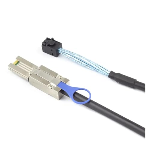 Cable de datos S-AS SFF-8088 a S-AS SFF-8643 0.5m miniatura 5