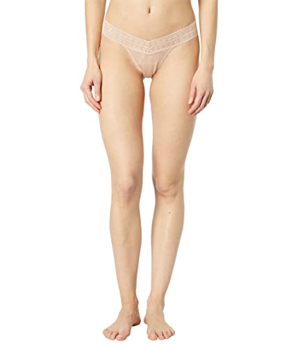 Thong Hanky Panky Dream sous vos vêtements ajustés coloris Chai