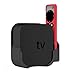 Produktbild Ocobetom TV-Halterung Für Digital Media Player Und Remote-Schutzhülle, Kompatibel Mit 2021 TV 4K, Apple TV HD, TV 2, 3, 4, 5. Und 6. Generation