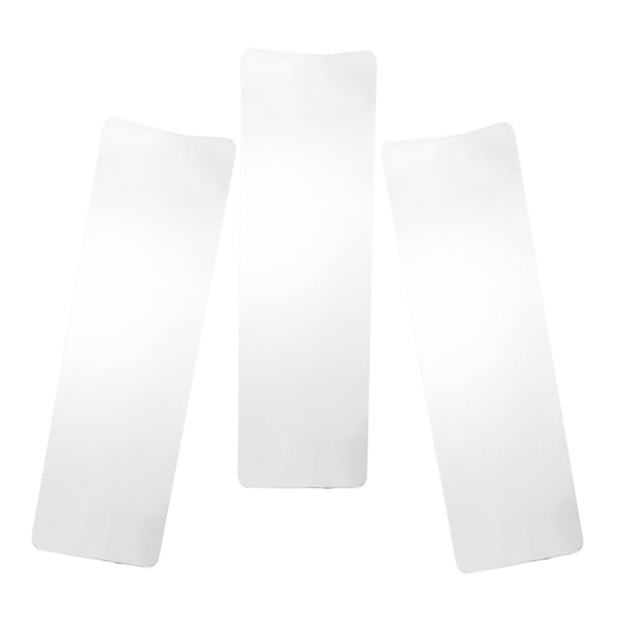 3pcs Hair Highlighting Clear Dye Boards for Easy Hair Coloring Highlights Professional Portable Applicator for Salon Home Use