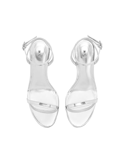 Image of JW PEI Women's Alivia Gold Metal Heel Sandals