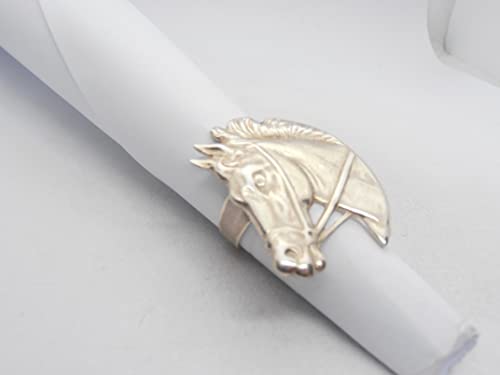 Bague cheval argent 925 d'une brillance exceptionnelle - 3
