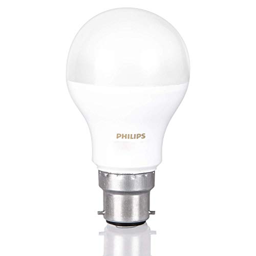 Image of Philips Ace Saver 8.5W B22 LED Bulb, Crystal White, Pack of 6