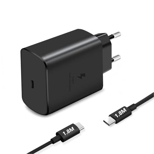 ZJWDATG 45W USB C Type C Chargeur Super Rapide Compatible avec Samsung Galaxy S25 S24 S23 S22 Series,Note 20 10,Galaxy Tab A9 A8 S10 S9,Z Fold/Z Flip 6 5 4 et...