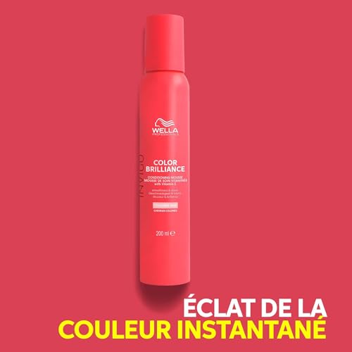 Wella Professionals Invigo Color Brilliance Vitamin Conditioning Mousse – Leave-in Conditioner mit Vitamin E… – Ansicht 4