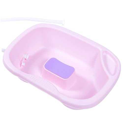 Flat Lay Shampoo Basin Hair Shampoo Portable Bathtub Shampoo Anticaida Portable Shampoo Basin for Shampoo Bowl for Sink for Home Flat Wash Basin Buddy Elderly Hair Washing Basin Pp FRCOLOR