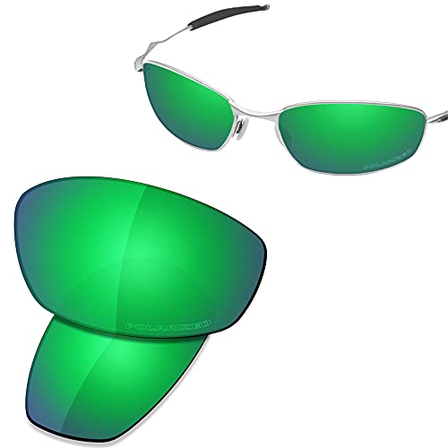 Image of SAUCER Premium Replacement Lenses & Rubber Kits for Oakley Whisker OO4141 | UV400 Protection, Anti-Scratch, Precise Fit