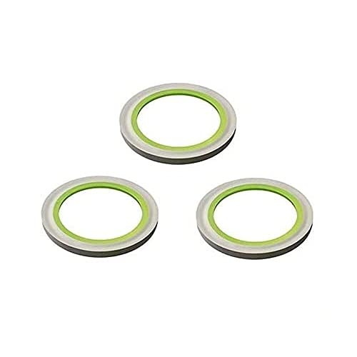 Bonomini Kit de 3 joints de 1" 1/4 bi-Power plat PP + TPE 3 pièces de Ø 32 GU2200 joint Flat Siphon Cover