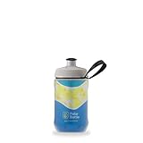 Polar Bottle Kids Insulated Water Bottle - BPA-Free, Sport & Bike Squeeze Bottle with Handle (Daybreak - Pacific Blue, 12 oz)