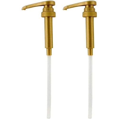 Syrup Pump Compatible with Torani, DaVinci and Skinny (Set of 2) - fits bottles (25.4 oz-750ml...