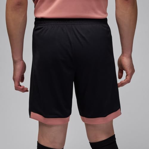 Tercera Equipación Stadium París Saint-Germain 2024/25 Pantalón Corto De Fútbol Replica Jordan Dri-Fit - Hombre, Black/Rust Pink/Rust Pink, FQ2060-010, L