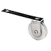 Sliding Screen Patio Door Roller, Spring Tension, Center Groove, Nylon with Ball Bearing, 1" Diameter
