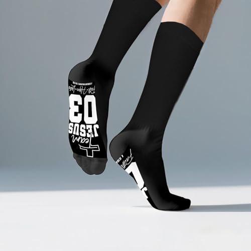 1 Cross 3 Nails 4 Givens Half Calf Sock For Son4