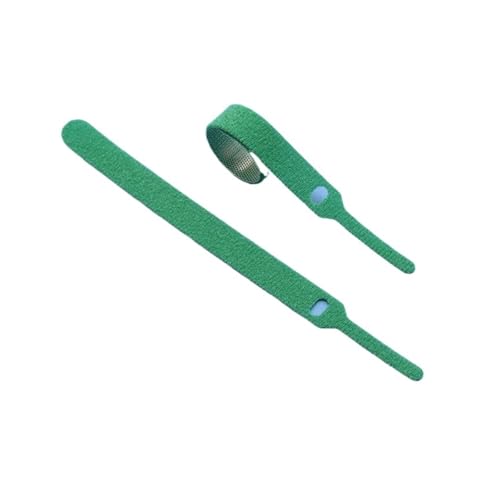 Bridas de plástico reutilizables de 150, 200 y 300 mm, con cierre de plástico, de nailon y con cierre de cremallera.(Green,300mm x 200pcs)