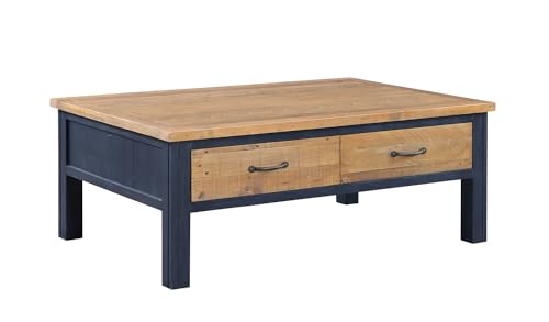 Image of baumhaus Splash of Blue - Coffee Table With Four Drawers