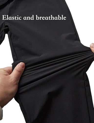 Boys Quick Dry Joggers Moisture-Wicking and Breathable Outdoor Hiking Pants3