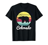 Vintage Retro Co Colorado Wildlife Bear Adventure T-Shirt T-Shirt