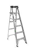 Louisville Ladder 6-Foot Aluminum Step Ladder, 300-Pound...