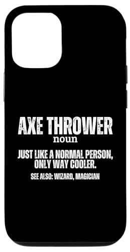 Axe Thrower Definition Proud Funny hatch������ �X�}�z�P�[�X iPhone 12/12 Pro �p
