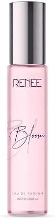 RENEE Bloom Eau De Parfum 15Ml | Premium Long Lasting Luxury Perfume Liquid| Notes Of Almond, Unisex Adult, Scent For All Occasions