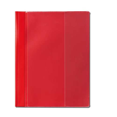 Preisvergleich Produktbild Herlitz 10902138 Schnellhefter A4 Combi rot, PVC 5er Packung